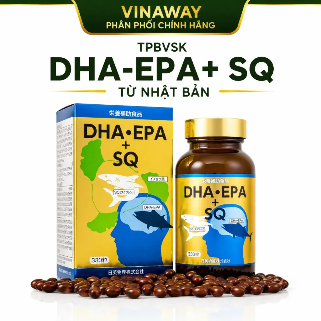 DHA. EPA + SQ NHẬT BẢN