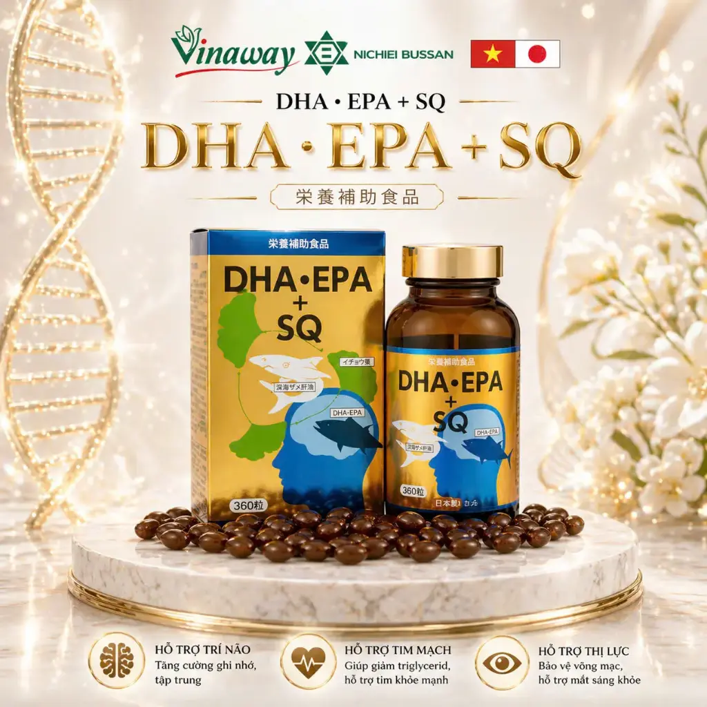 DHA. EPA + SQ
