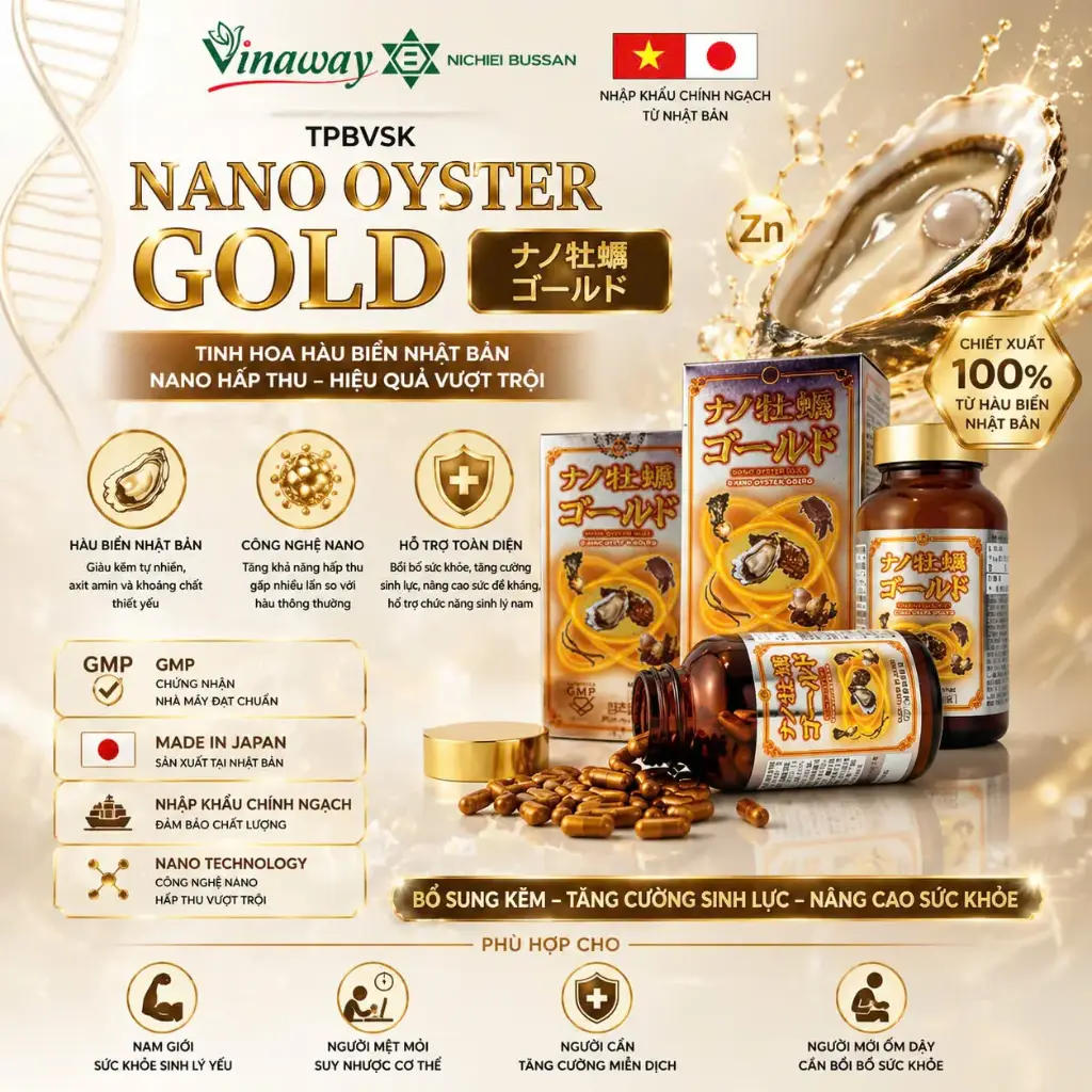 Nano Oyster Gold