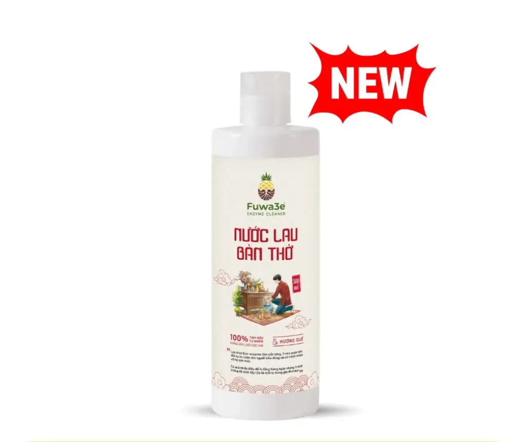 Nước lau bàn thờ - 500ml (Hương Quế)