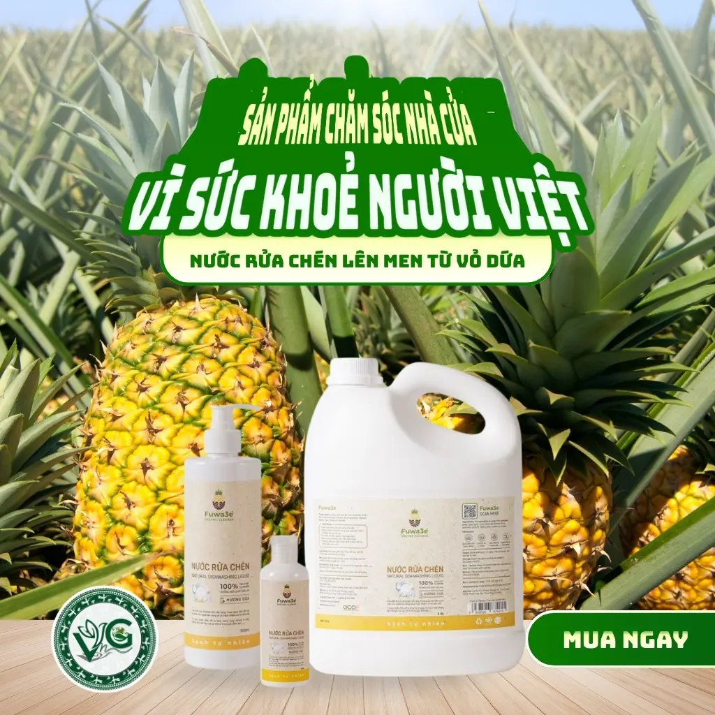 Nước Rửa Chén - 500ml (Hương Dứa)