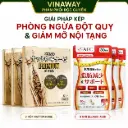 Combo GIẢI PHÁP KÉP PHÒNG NGỪA ĐỘT QUỴ & GIẢM MỠ NỘI TẠNG TỪ NHẬT BẢN