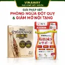 GIẢI PHÉP KÉP PHÒNG NGỪA ĐỘT QUỴ & GIẢM MỠ NỘI TẠNG TỪ NHẬT BẢN
